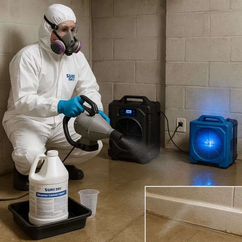 Sanitization and Odor Removal process in Deposit, NY