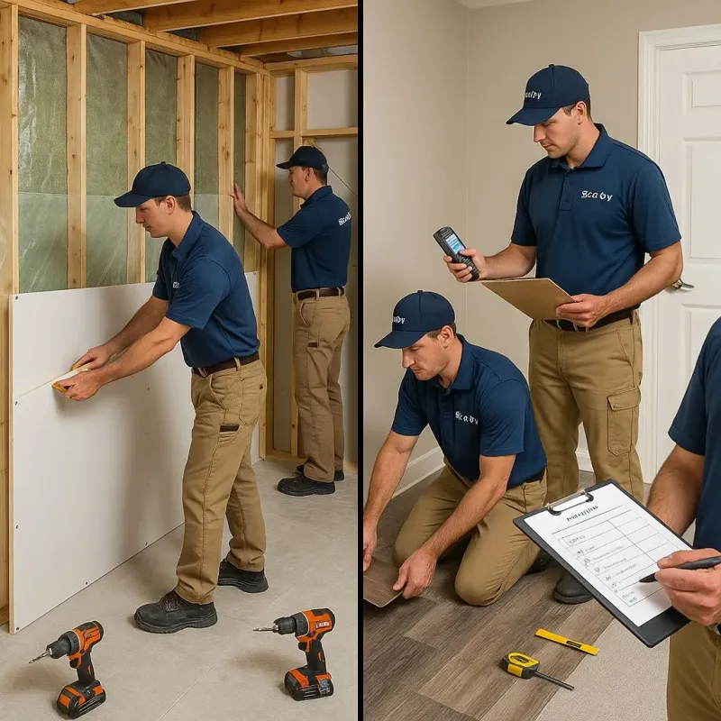 Repairs and Reconstruction process in Deposit, NY